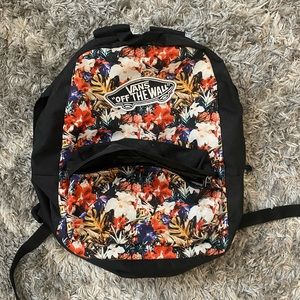 Floral Vans Backpack